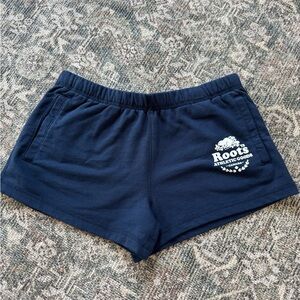 Roots Women's Navy Athletic Shorts
